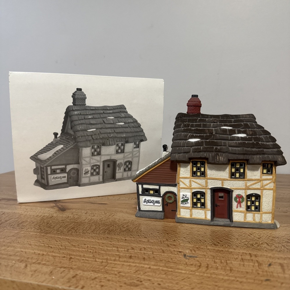 VTG Department 56 Dicken's Village Mr. & Mrs. Pickle RETIRED #5824-6 Christmas